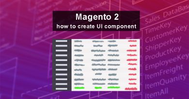 Magento 2 create UI component