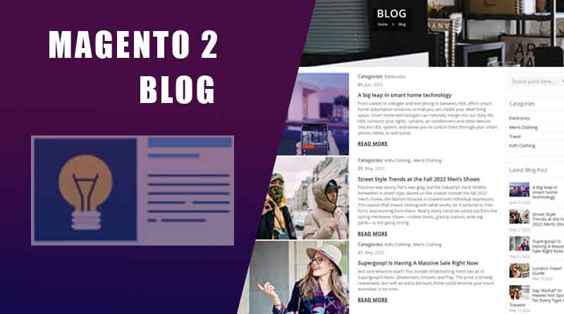 Magento 2 blog