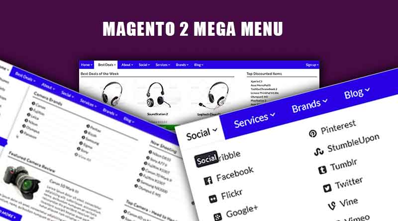 Magento 2 mega menu